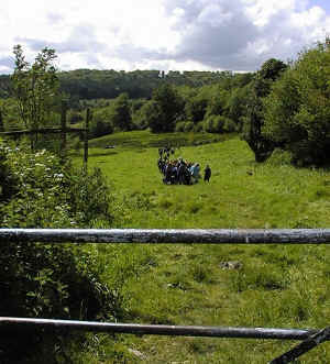 The Centre is accessed from a footpath across a field. This is sometimes very muddy!