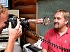 Press photographer from the Express & Echo newspaper