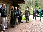 Offwell Woodland & Wildlife Trust Director Stephen Lawson is presented to HRH The Princess Royal.