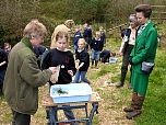 Trust Education Officer Dr Barbara Corker describes the educational work of the Trust to HRH The Princess Royal.