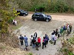 Guests await the departure of HRH The Princess Royal